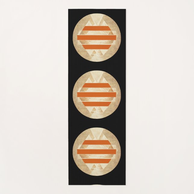 Nikias logo yoga mat (Front)