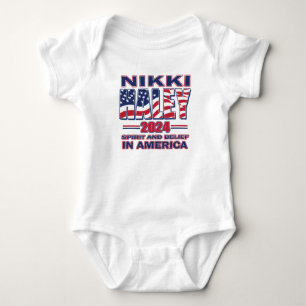 Nikki Haley 2024 Baby Bodysuit
