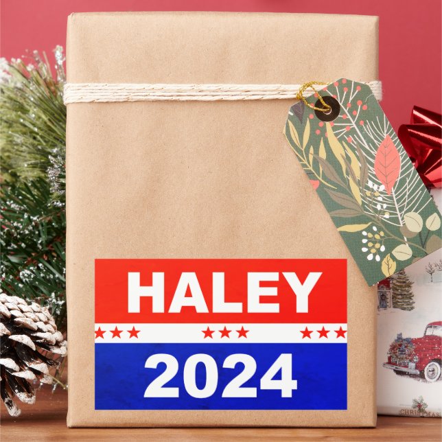 Nikki Haley 2024 for president Sticker (Holiday)