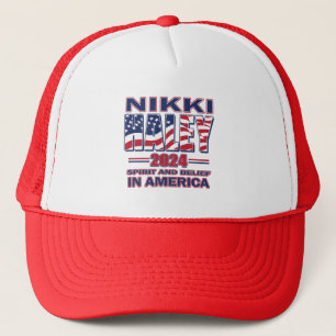 Nikki Haley - For President 2024 Trucker Hat