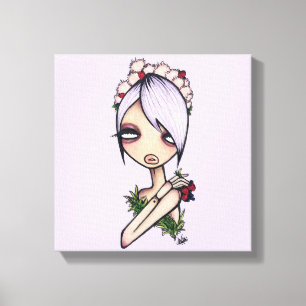 NikkiFresh 12"x12" Wrapped Canvas Print