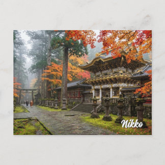Nikko Japan Travel Postcard