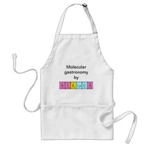 Niklaus periodic table name apron