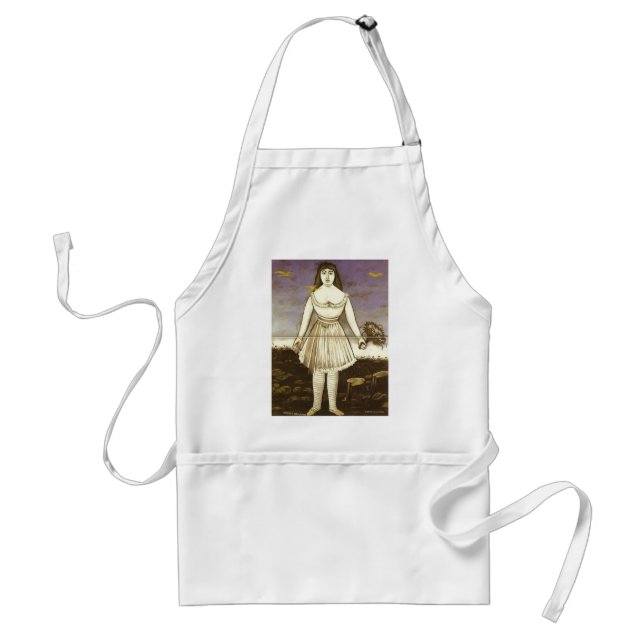 Niko Pirosmani- Actress Margaret Standard Apron (Front)