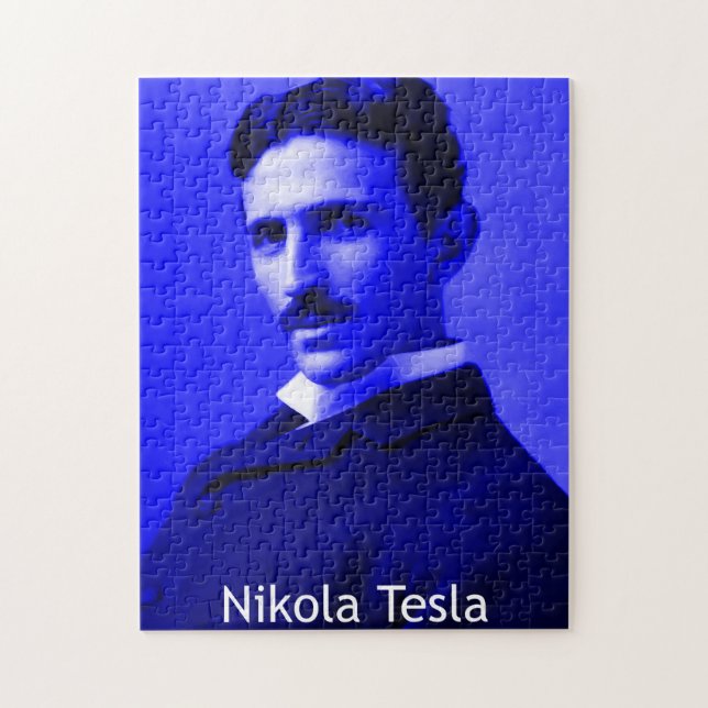 Nikola Tesla Art Puzzle (Vertical)