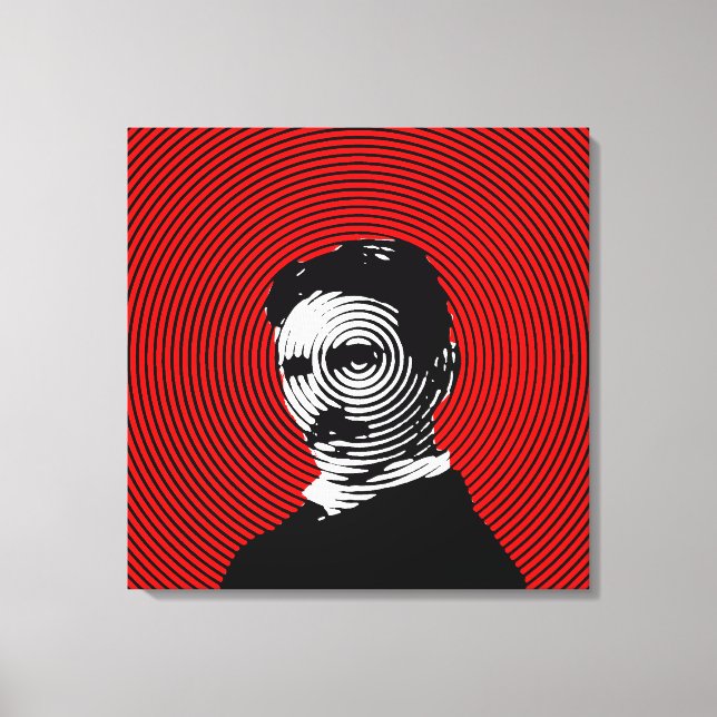 Nikola Tesla Canvas Print (Front)