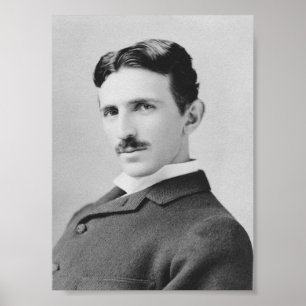 Nikola Tesla - Circa 1890 Poster
