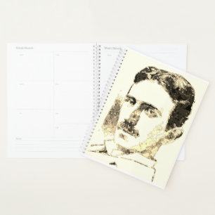 Nikola Tesla Dessin À Sepia