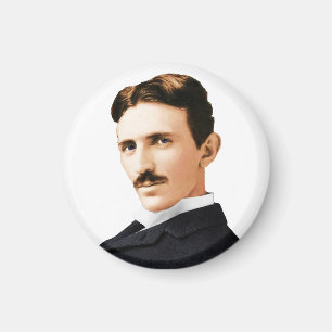 Nikola Tesla Electrical Genius Magnet