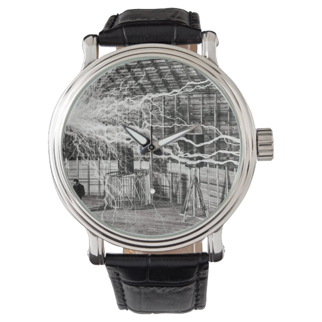 Nikola Tesla Electricity Watch (Front)