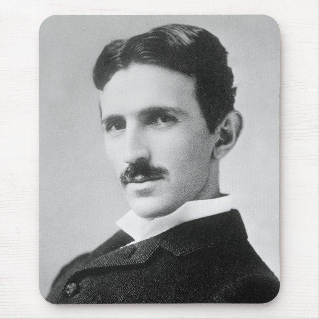 Nikola Tesla Mouse Pad (Front)