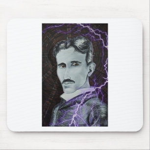 Nikola Tesla Mouse Pad