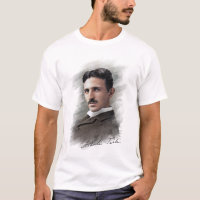 Nikola Tesla Portrait Art