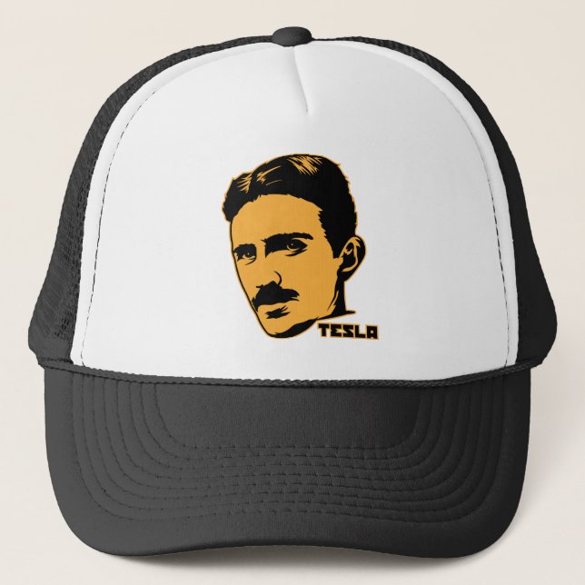 Nikola Tesla Portrait Hat (Front)