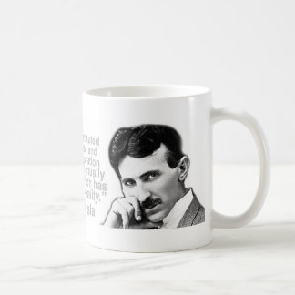 Nikola Tesla Quoted Wisdom Coffee Mugs
