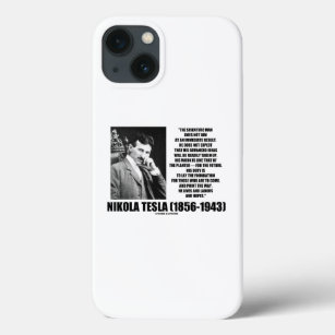 Nikola Tesla Scientific Man Does Not Aim Immediate iPhone 13 Case