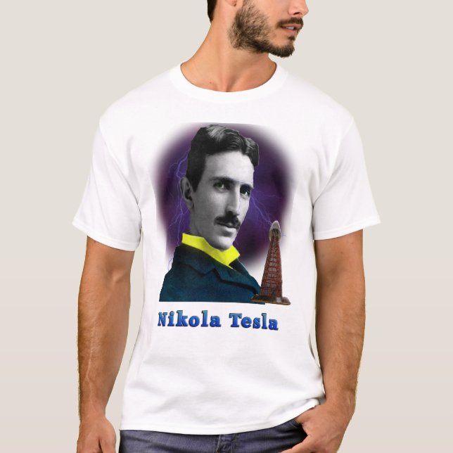 Nikola tesla T-Shirt (Front)