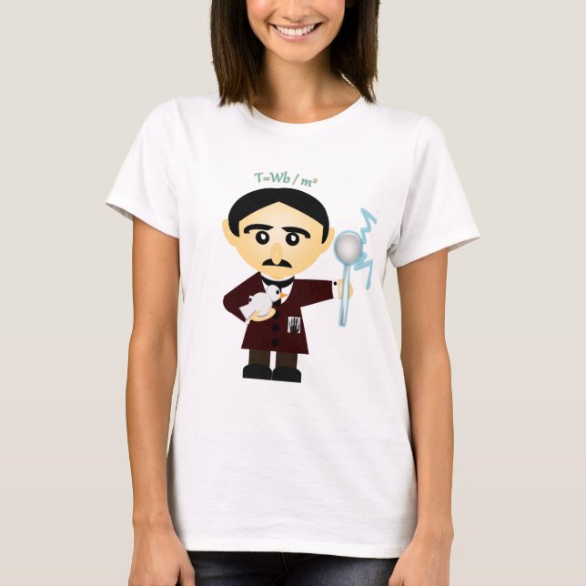 Nikola Tesla T-Shirt (Front)