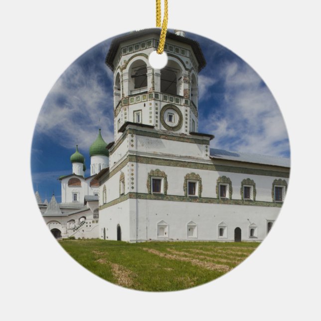 Nikola-Vyazhischi Convent Ceramic Ornament (Front)
