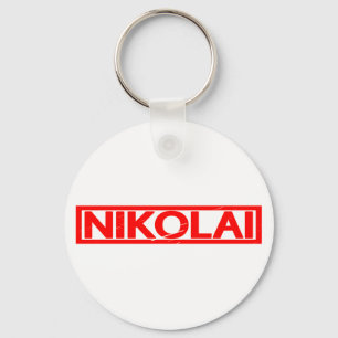 Nikolai Stamp Keychain
