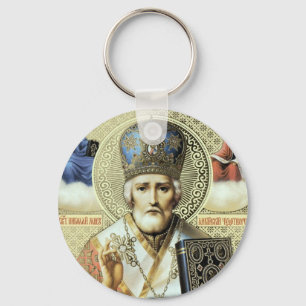 Nikolaos of Myra Keychain