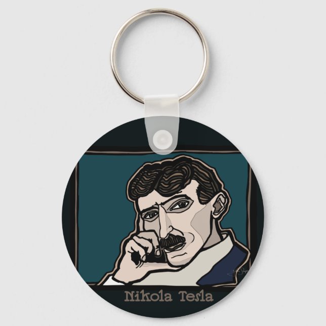 NikolaTesla Keychain (Front)