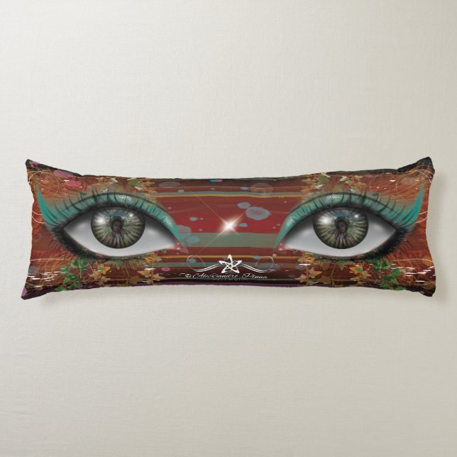 Nikole's Eye Body Pillow (Front)