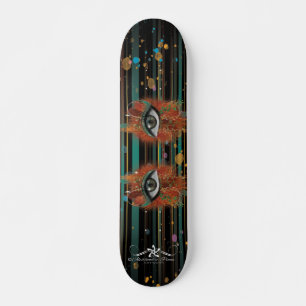 Nikole's Eye Skateboard