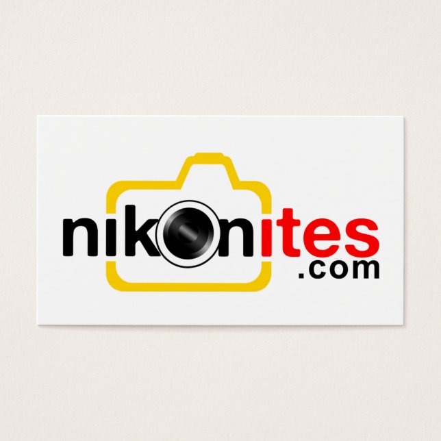 Nikonites.com Card (Front)