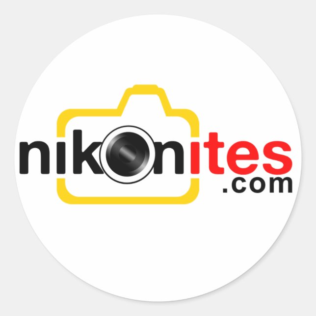 Nikonites.com Sticker (Front)