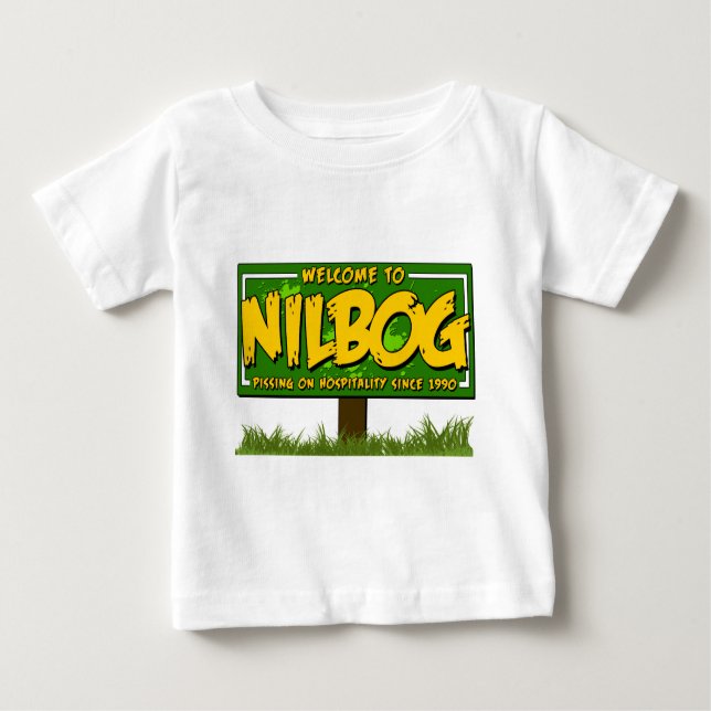 nilbog baby T-Shirt (Front)