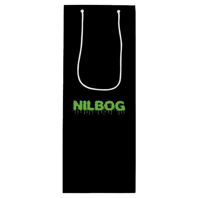 NILBOG Troll 2 Horror Movie Wine Gift Bag (Front)