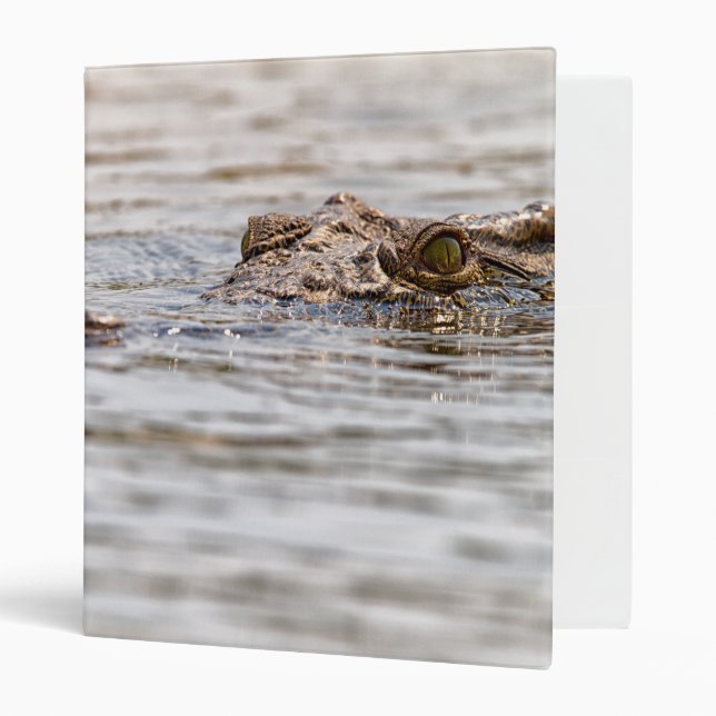 Nile Crocodile Binder (Front/Inside)