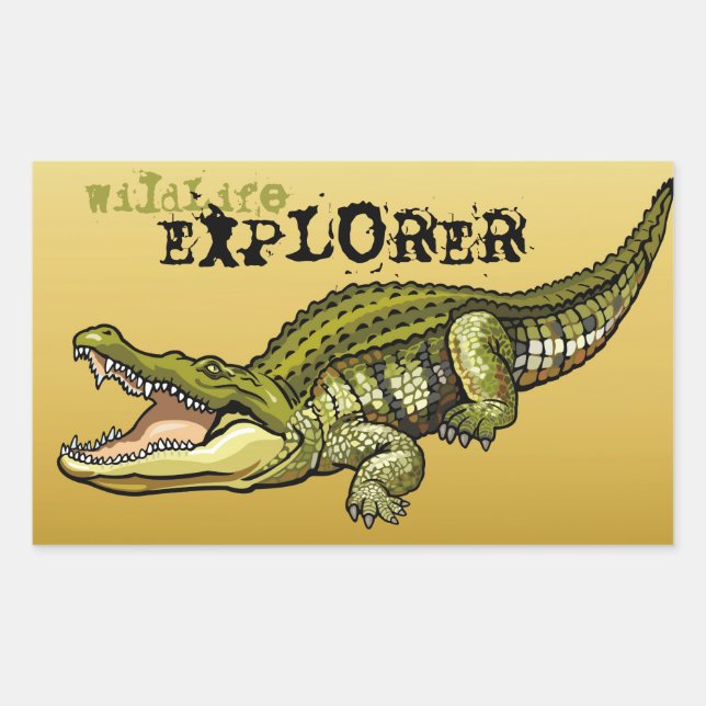 nile crocodile sticker (Front)