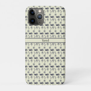 Nile River Botanical Pattern, custom iPhone 11 Pro Case