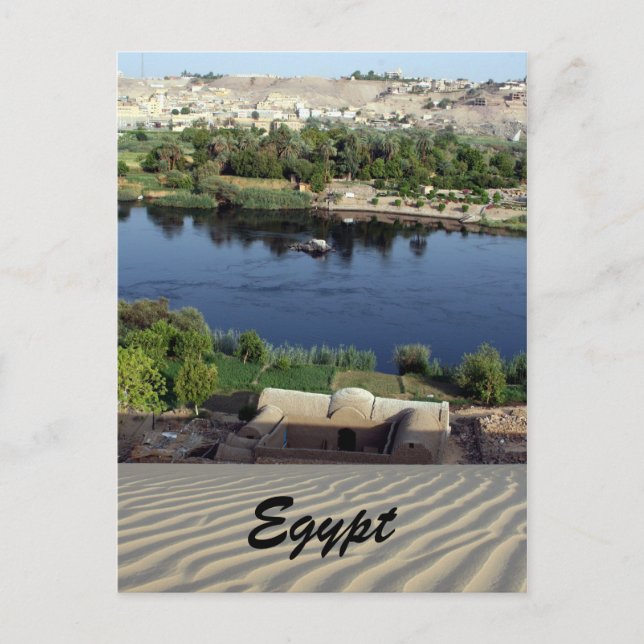 nile river egypt postcard (Front)