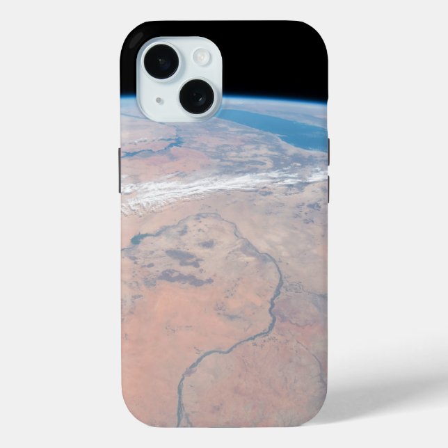 Nile River Winding Northward Next To The Red Sea Case-Mate iPhone Case (Back)