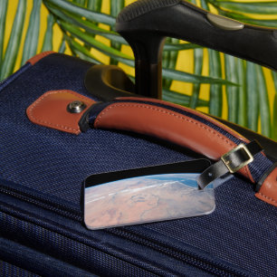 Nile River Winding Northward Next To The Red Sea Luggage Tag