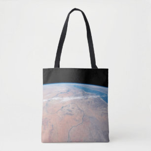 Nile River Winding Northward Next To The Red Sea Tote Bag
