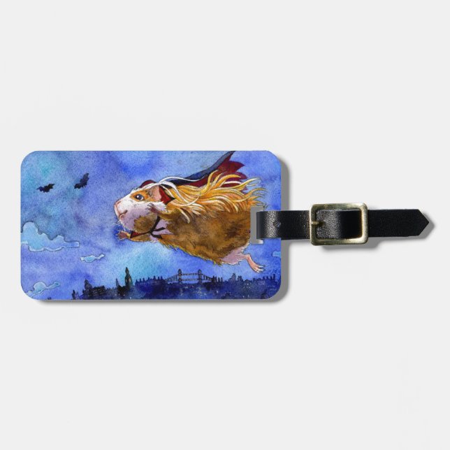 Nile the Vampire Luggage Tag (Front Horizontal)