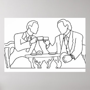 niles and frasier poster