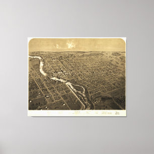 Niles, Michigan (1868) Canvas Print