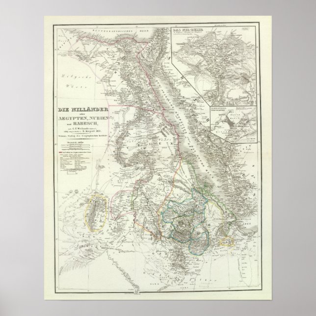 Nillander - The Nile, Africa Poster (Front)