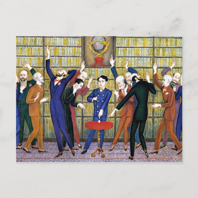 Nils von Dardel - The Egg of Columbus Postcard (Front)