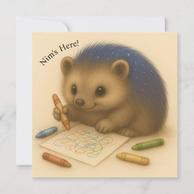 Nim Colours Customizable Comfort Series Card (Front)