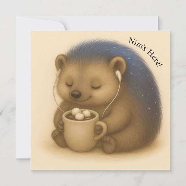 Nim Listens Customizable Comfort Series Card (Front)