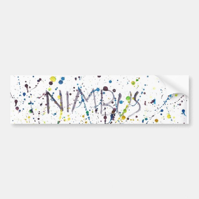 Nimbus Bumper Sticker (Front)