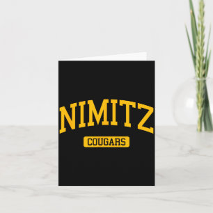 Nimitz high school hs houston tx varsity sports  card