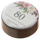 N'importe quel âge Rose blanche Floral 80e anniver