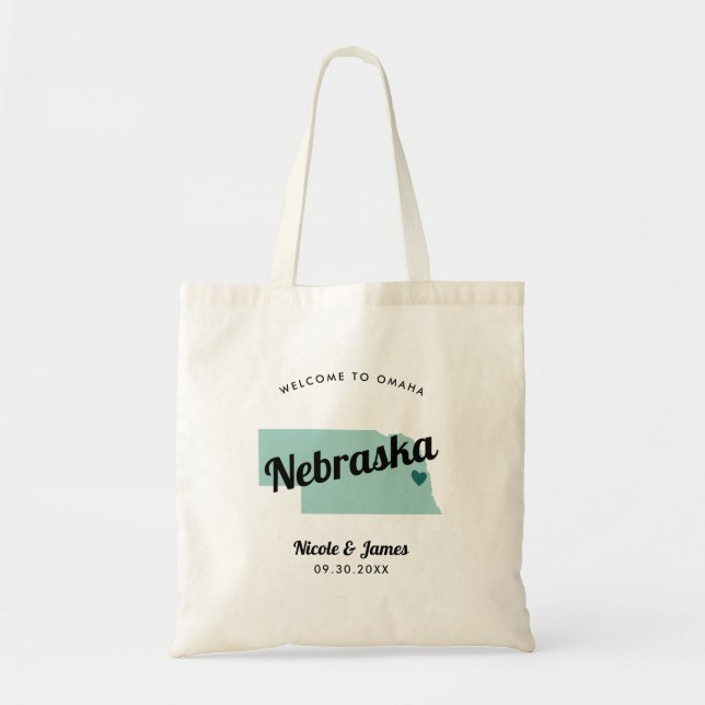 N'Importe Quel Sac D'Accueil Mariage De Carte Coul (Devant)